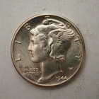 1944 **P**SILVER  MERCURY DIME **NICE** - FREE SHIPPING! C1821
