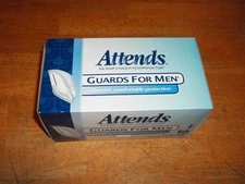 ATTENDS GUARDS FOR MEN DISCREET COMFORTABLE PROTECTION 16 PACK