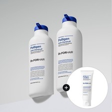 2x Dr.Forhair Folligen Anti-Dandruff Shampoo Duo Set 2EA 500ml For Men