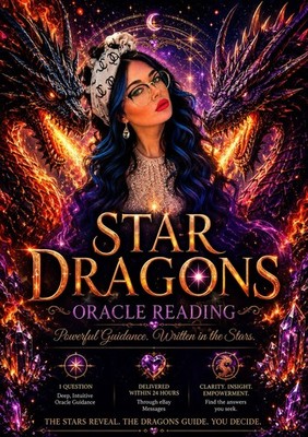 Star Dragons Oracle Reading 1 Question Psychic Reading Multiple Cards 24HR  