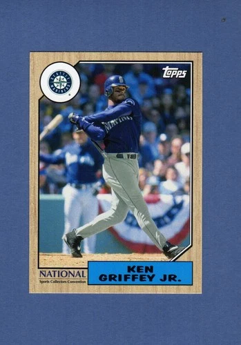 #87VIP-3 KEN GRIFFEY JR, M's~2017 NSCC Show Retro VIP National Convention PROMO