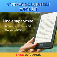 Amazon Kindle Paperwhite 4 2018 10th Gen WiFi Waterproof