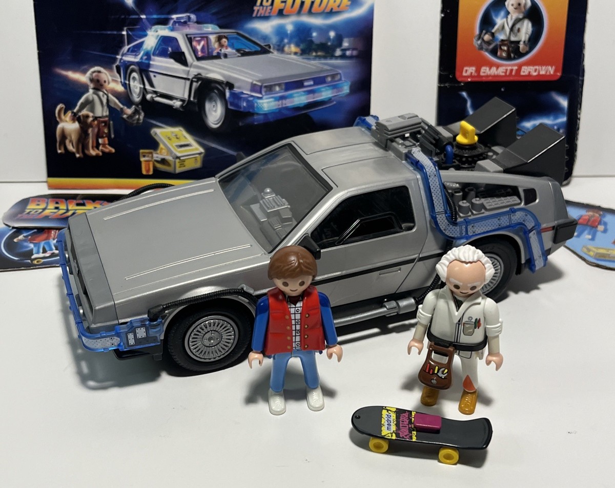 Playmobil 70317 Back To The Future Delorean Time Machine Car Light