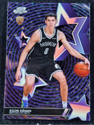 2025 Topps Cosmic Chrome Basketball Egor Demin #SF-38