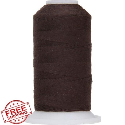 Threadart Sewing Thread Polyester Chocolate 600m