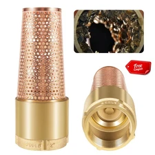 2" One-Way Foot Valve No-Lead With ZEBRA MUSSEL Strainer to Filter Impurities