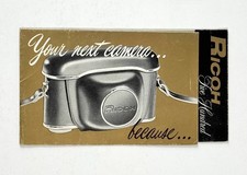 Ricoh 500 Camera  ORIGINAL  PAMPHLET / SALES BROCHURE