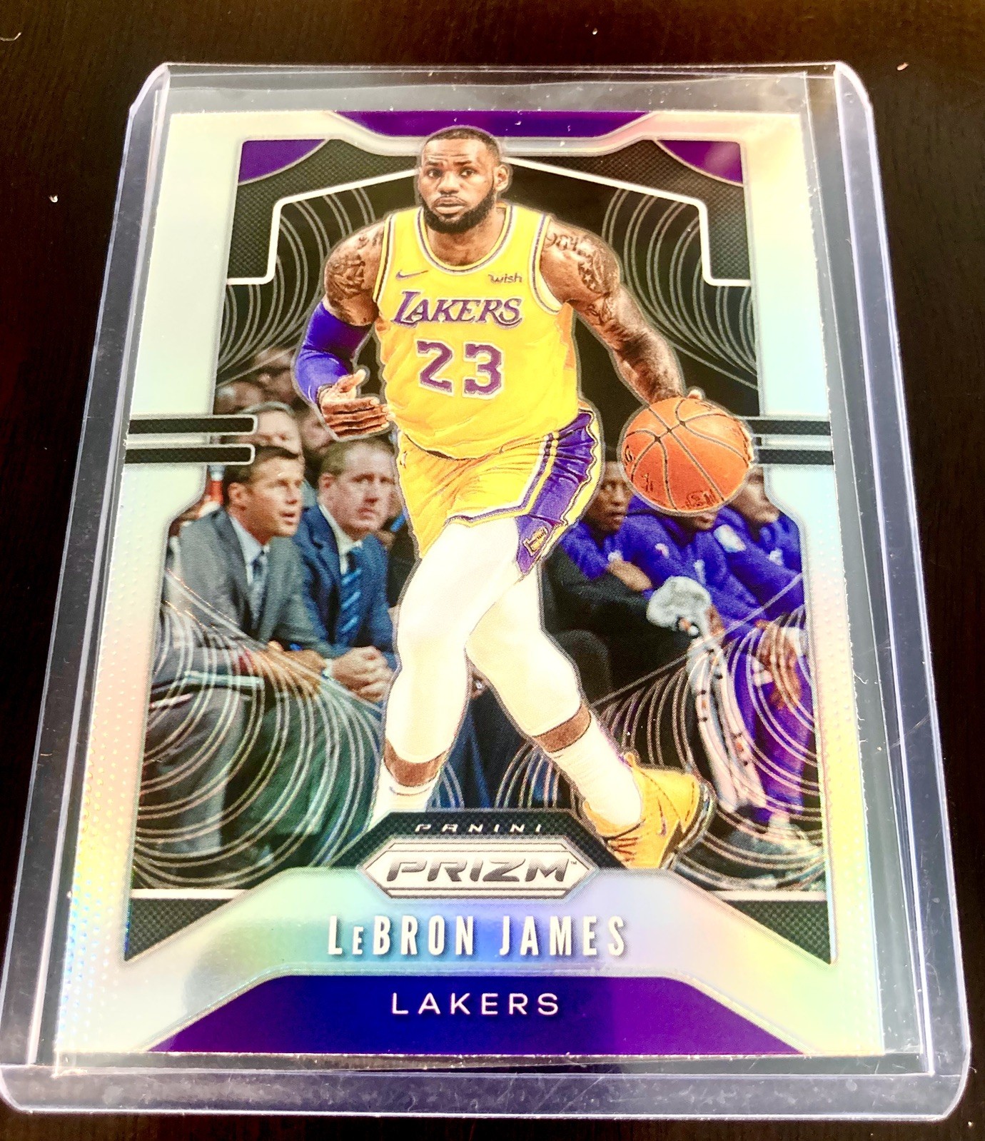 2019-20 Panini Prizm LeBron James #129 Silver Prizm 