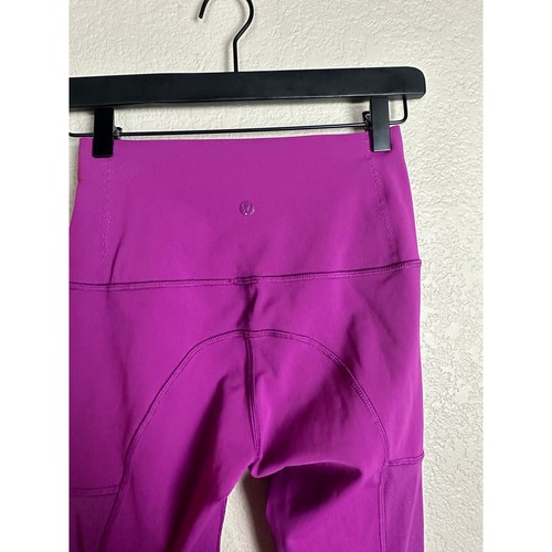 Lululemon Hot To Street Crop Regal Pflaume Größe 4 - Bild 7 von 10