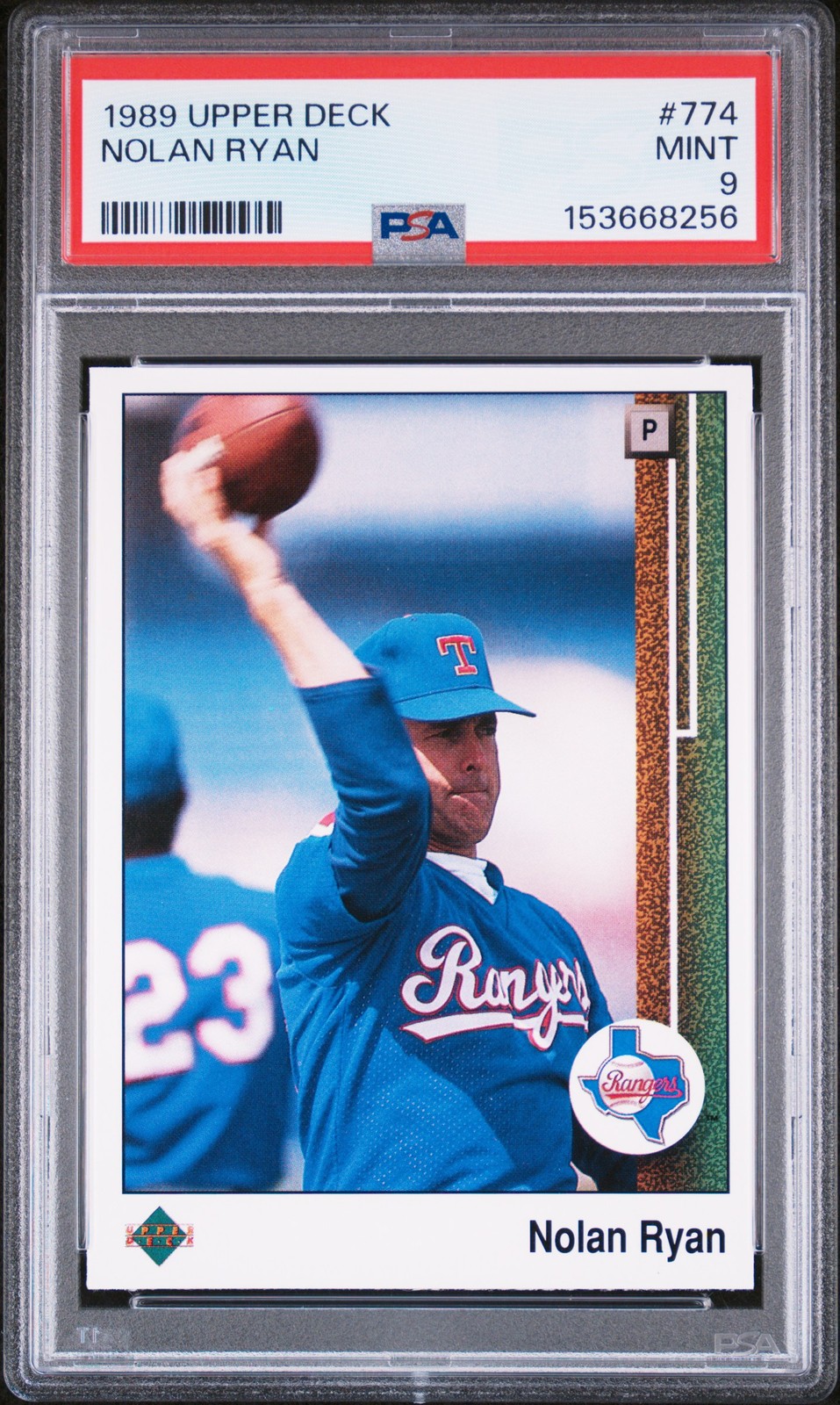 1989 UD #774 NOLAN RYAN PSA 9
