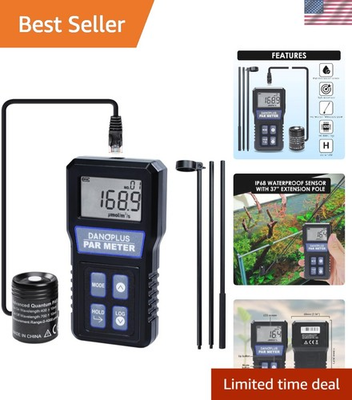 #ad Quantum PAR Meter Waterproof PAR Meter for Reef Tank Aquarium Plants Qu... $199.99