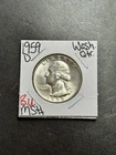 1959 D Washington Silver Quarter Gem BU Uncirculated MS++ 25c Coin (Raw18859)