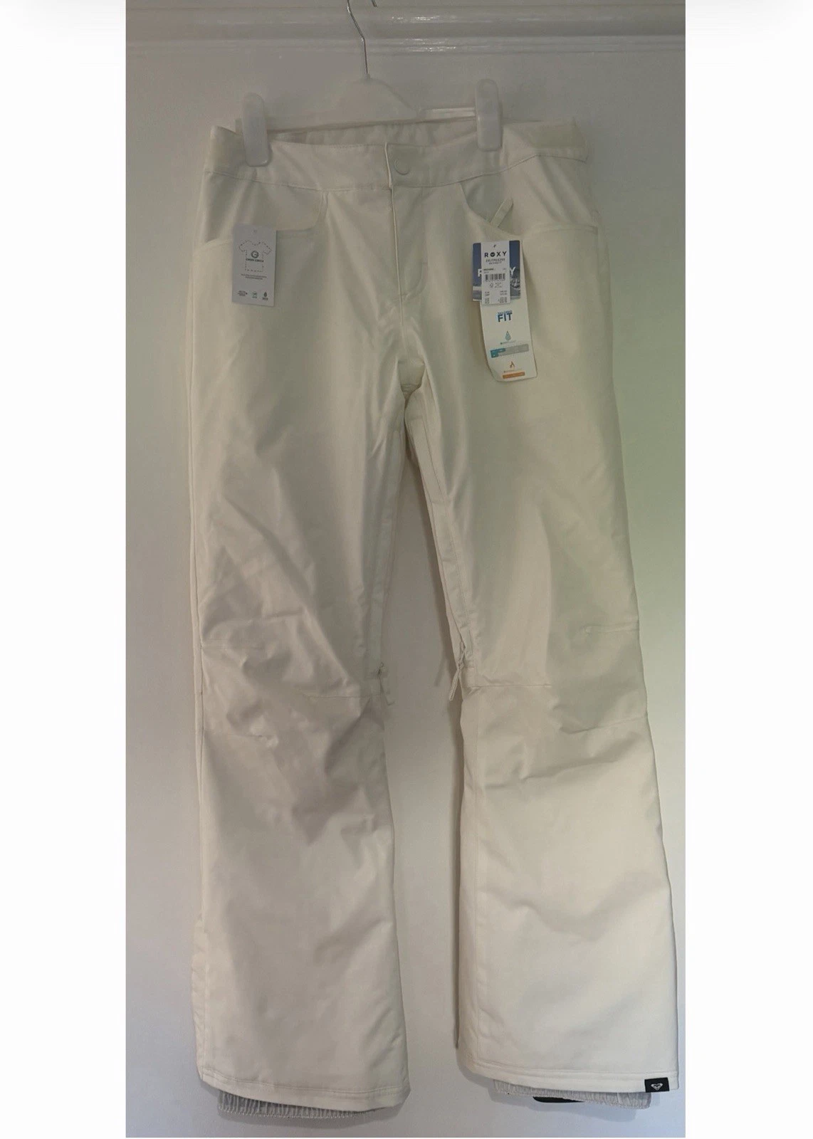 Backyard Pant Whisper White Roxy New With Defects Snow Pants Trousers Skiing