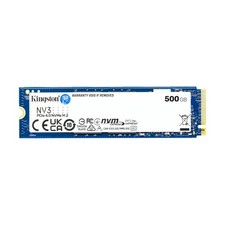 Image of Kingston NV3 500GB M.2 NVMe Gen4 SSD (SNV3S/500G)