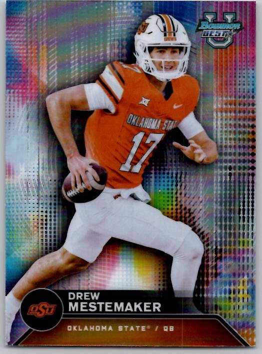 2026 Bowman U Best Football - Drew Mestemaker Base Refractor #97