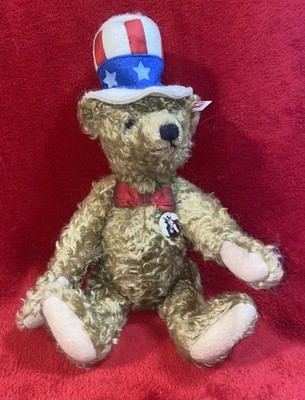 Steiff 683107 Uncle Sam Teddy Bear