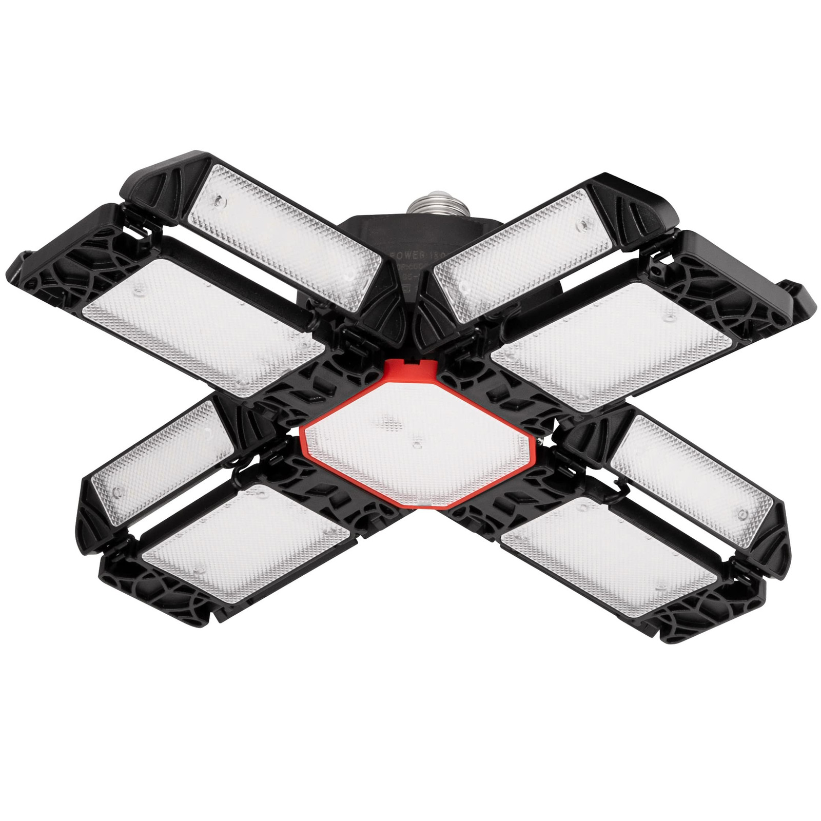 LED Garage Light - Super Bright 1800 Lumen LED Ceiling Light with 12 Adjustab...