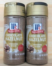 McCormick 2Pk Limited Edition Finishing Sugars|Chocolate Hazelnut Combo|YOU PICK