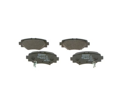 BOSCH Bremsbeläge Hinten (0 986 494 803) für Mazda 3 | Scheibenbremsbelagsatz,