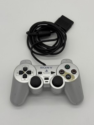 Original Playstation 2 PS2 Dualshock 2 Controller Silber | SCPH-10010