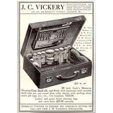 J. C. Vickery Manufacturer of Gold & Silver Ware London 1906 Ad SAH6-3