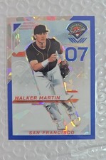 2025 Panini Prospect Edition - Walker Martin #103 Blue Ice Prizm /299 (RC)