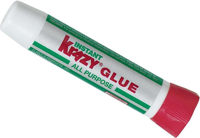 Krazy Glue All Purpose Super Glue 0.07 Oz Strong Bond Dries Clear Fast Set Time