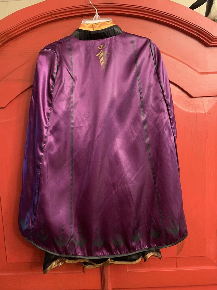 Tienda Disney nueva con etiquetas talla 5/6 Frozen 2 Princesa Anna Vestido de Viaje Disfraz Halloween Foto 4 de 4