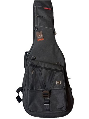 Gator GT-ELECTRIC-BLK Charcoal Black Transit Series Gig Bag for Electric Guitar