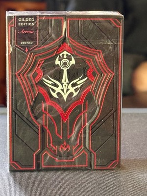 CARD MAFIA PRESENTS  APOLLO/ARROW  GILDED DELUXE PLAYING CARDS BY TRAVIS