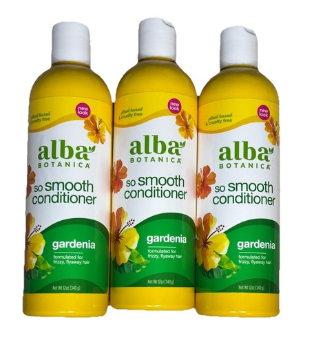 (Lot of 3) Alba Botanica Hawaiian Hair Conditioner Gardenia Hydrating 12 fl oz - Picture 1 of 5