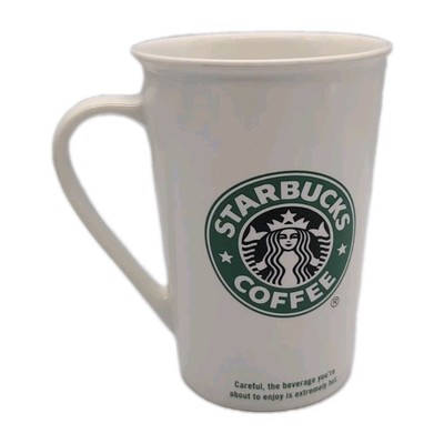 Starbucks Classic 2006 Design 12 oz Split Tail Cup Kaffee Mug Tasse