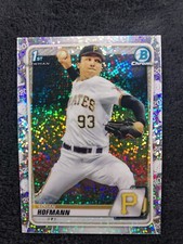 2020 1st Bowman Draft Chrome Speckle Refractor Logan Hofmann #BD-160 Pittsburgh