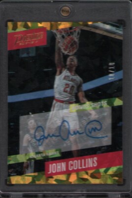 2017-18 Prestige - Bonus Shots Signatures #51 John Collins (AU, RC) Gold 10/10