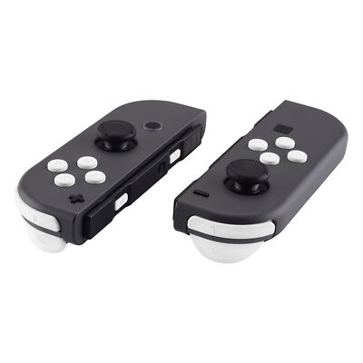 Custom White Full Set Buttons ABXY Direction Keys For Nintendo