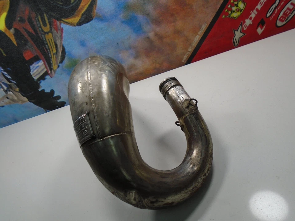 Suzuki RM 125 2005 tubo de escape circuito profesional (B) Foto 2 de 4