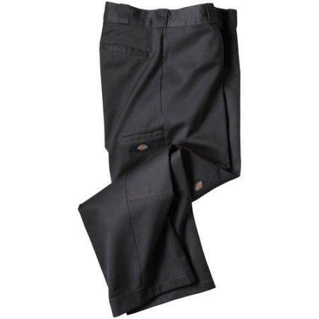 Dickies Loose Fit Double Knee Pants Black Mens Streetwear