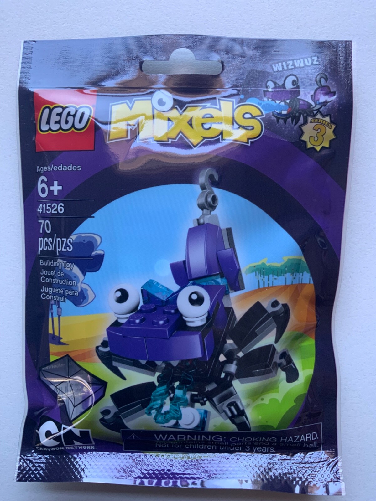 LEGO Mixels 41526 WIZWUZ Building Kit- Cartoon Network - New in Foil ...
