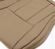1996-Toyota-4Runner-leather-Seat-cover-driverside-bottom-oak-tan-OEM-Replacement
