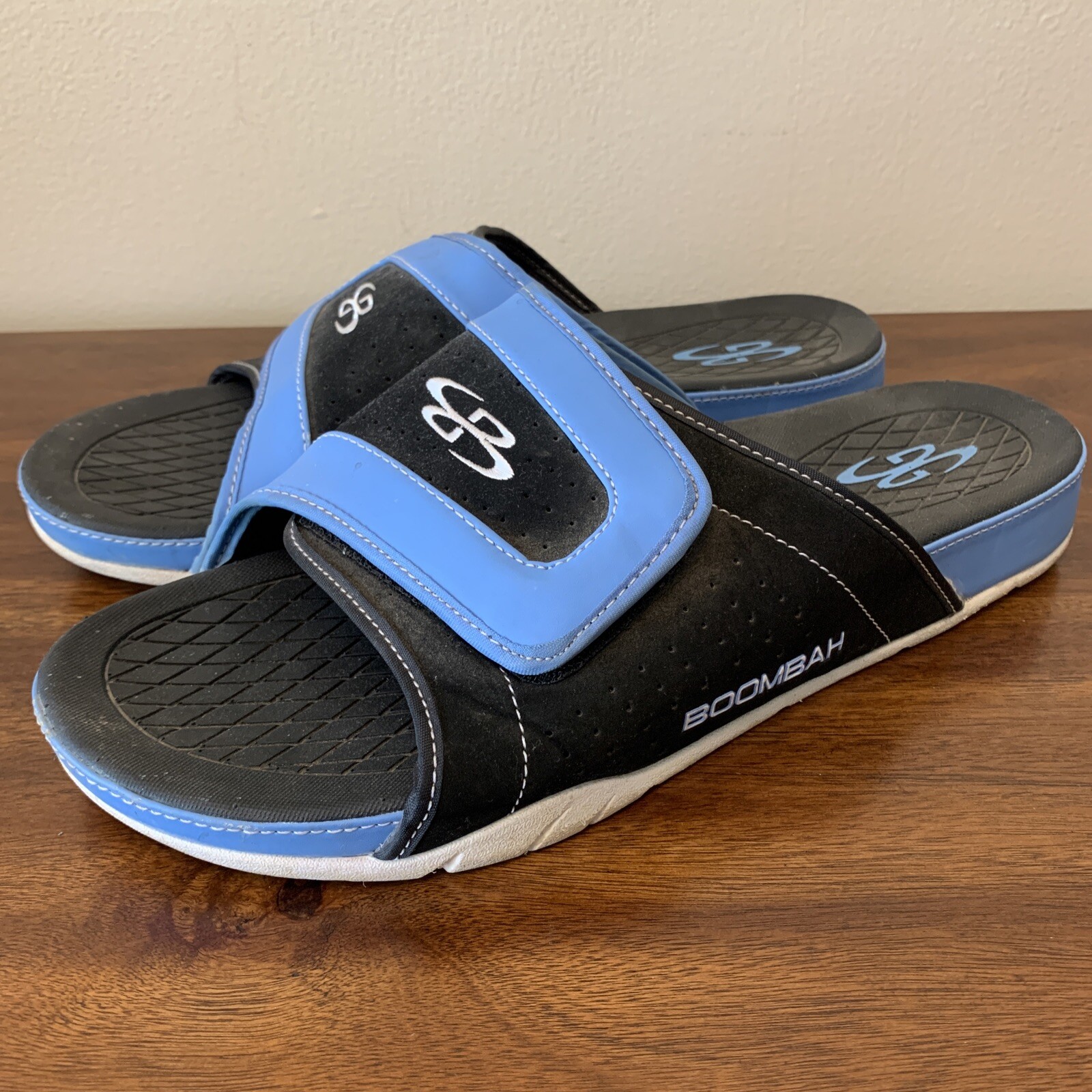boombah mens slides sandals size 13 