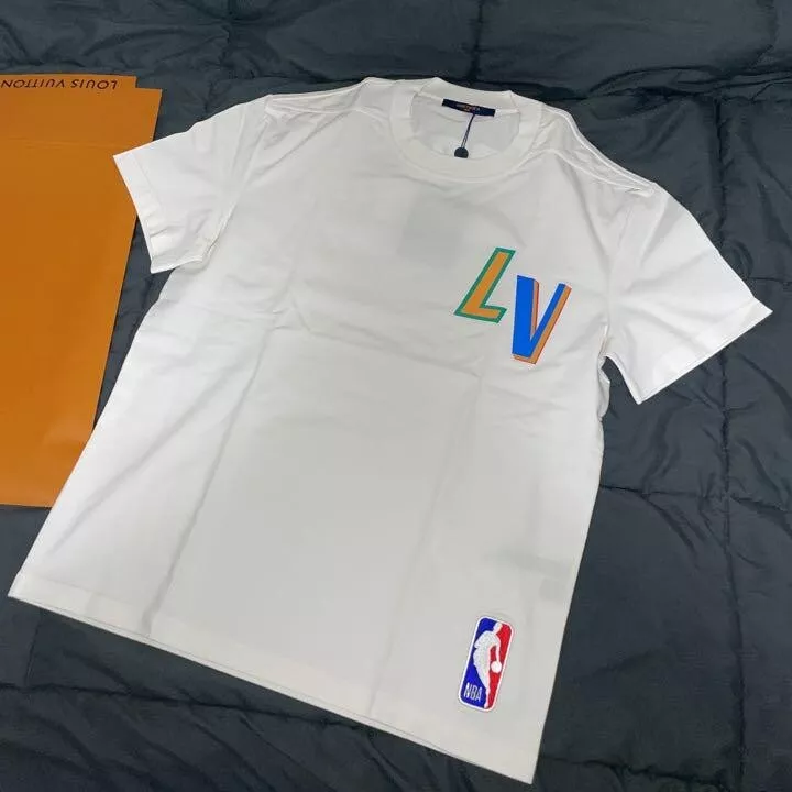 Louis Vuitton White NBA Basketball Short-Sleeved Shirt – MILNY PARLON