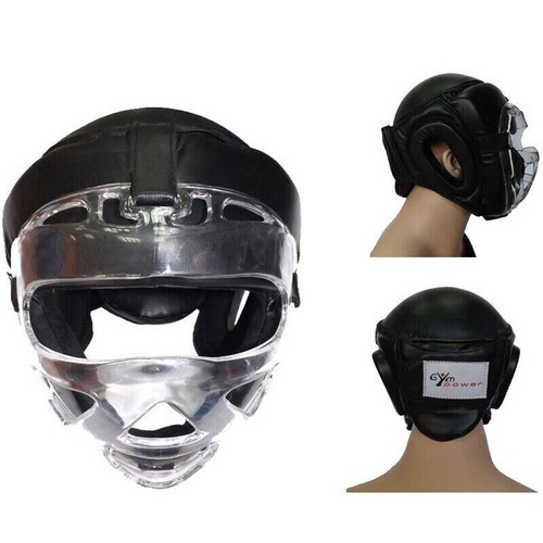 Casco Gym Power Boxe Kick Boxing Caschetto Griglia Protezione MMA Arti  Marziali | eBay