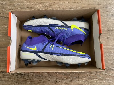 Nike Phantom GT2 Elite DF SG Pro Soccer Cleats Sapphire Volt Sz 13