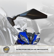 COPPIA SPECCHIETTI RETROVISORE APRILIA RS4 125 SPECCHI MOTO CARENA NERO SPORTIVO