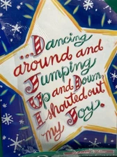Chicken Soup for the Soul 20 Christmas Greeting Cards "Dancing Around Jumping Up