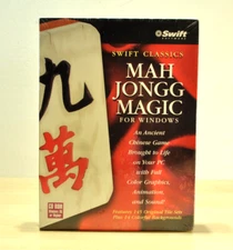 Mah Jongg Magic (PC, 1999) Big Box PC Game NEW
