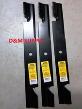 set of 3-60" mower blades to fit Dixie Chopper Exmark 30277-60V 1-633483... 