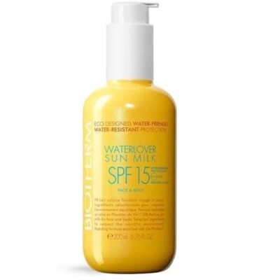 Biotherm Waterlover Sun Milk SPF15 200ml Sonnenschutz umweltfreundlich
