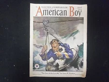 1934 APRIL AMERICAN BOY MAGAZINE - NICE COVER, STORIES, ILLUSTRATIONS- ST 4591