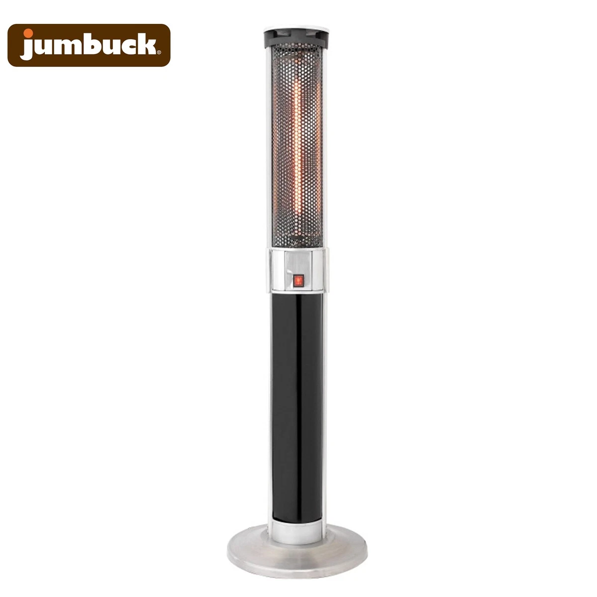 Jumbuck 360° Carbon Fibre Element Outdoor Electric Patio Heater Stainless  Steel | eBay